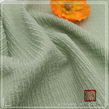 98% polyester 2% spandex crepe đan vải
